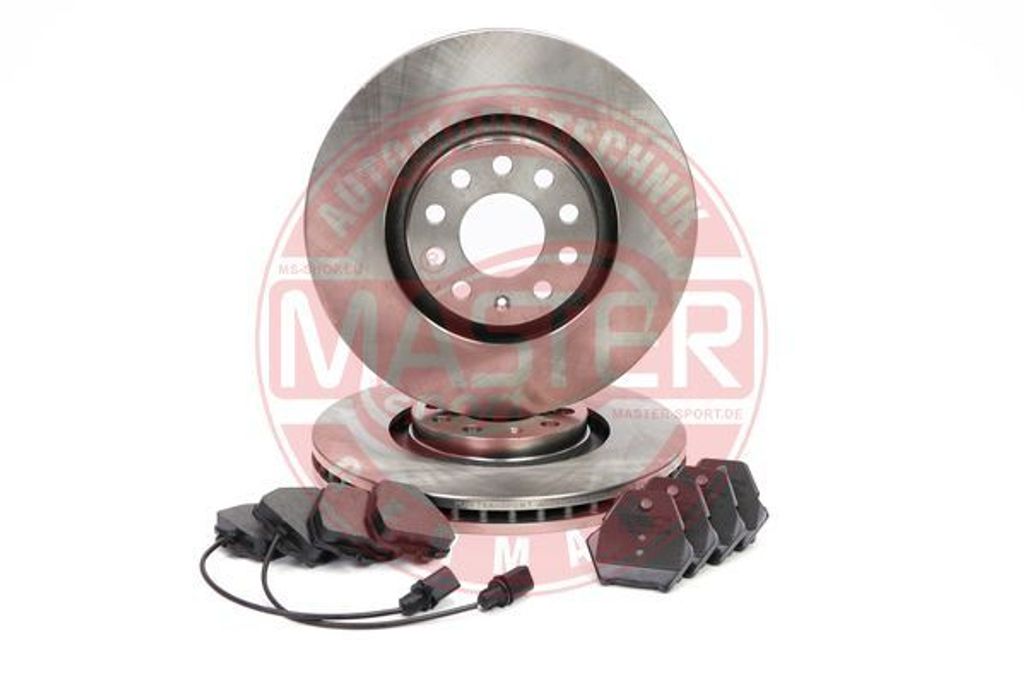 MASTER-SPORT 203001131 Bremsensatz, Scheibenbremse Vorderachse für AUDI A4 B5 (8D2)