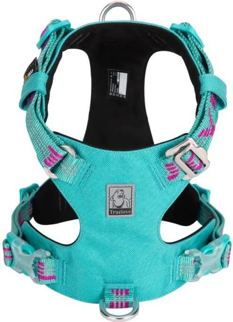 Harnais de Randonnée pour Chien Bleu Taille M - Modèle Adventure