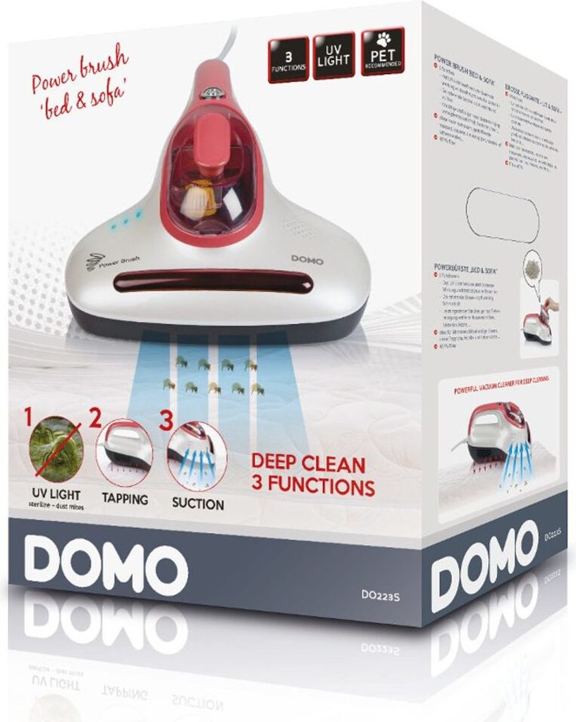 Leistungsstarker Handstaubsauger Bed & Sofa DOMO DO223S Produktbild 13