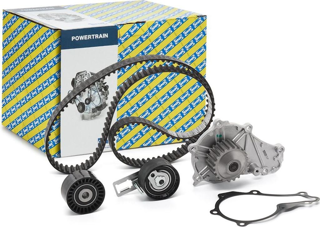 SNR KDP459.660 Zahnriemensatz + Wasserpumpe für FORD Fiesta Mk6 Schrägheck (JA8, JR8) Fiesta Mk6 Kastenwagen passend für PEUGEOT 2008 Kombi (CU)...