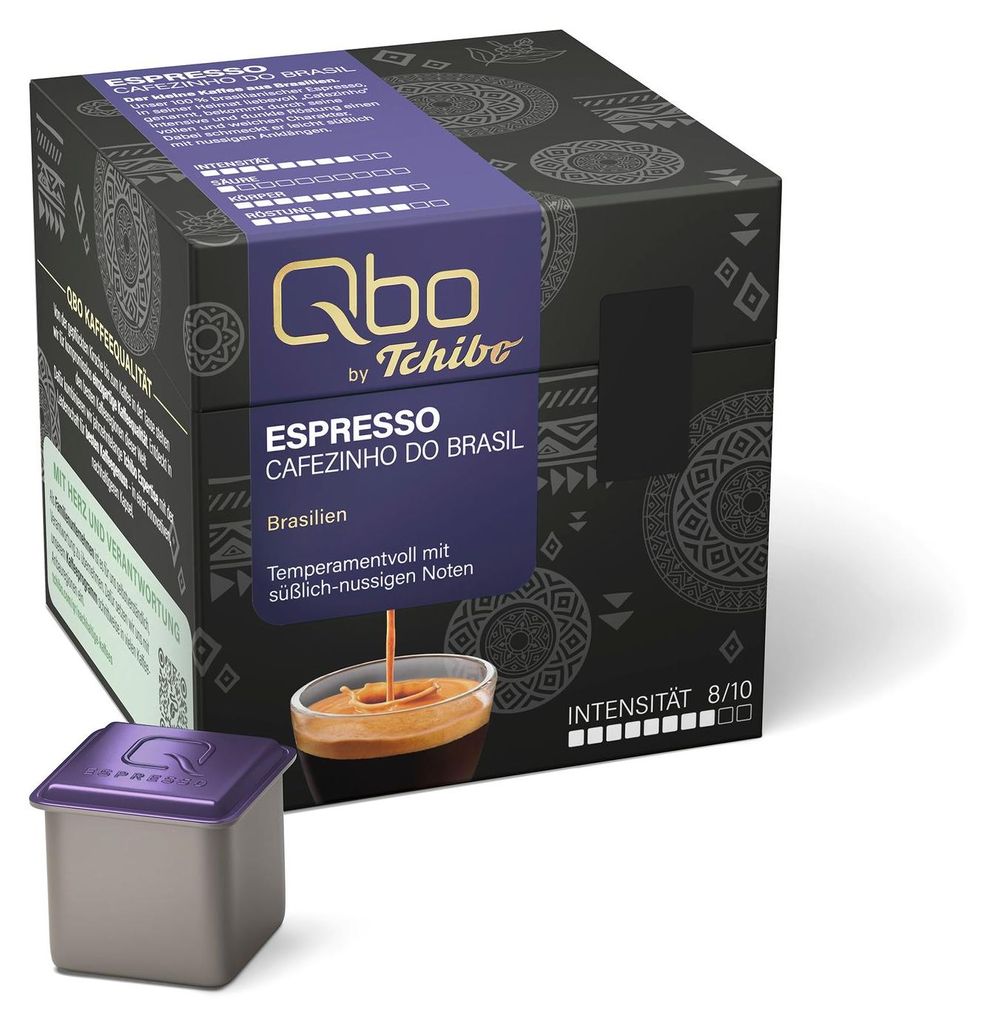 Tchibo Qbo Espresso Cafezinho do Brasil Premium Produktbild 