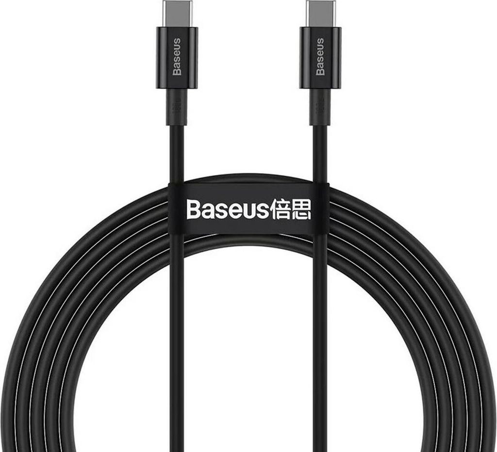 Baseus usbusbusb 1 m cavo usb 2.0 usbusb c nero Immagine del prodotto 
