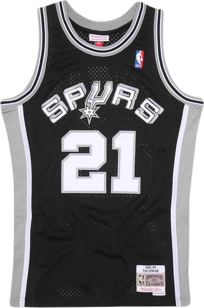 Trikot Mitchell & Ness SMJYGS18208-SASBLCK98TDU für Herren