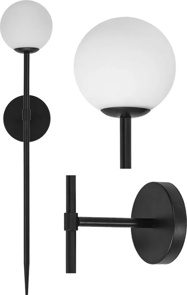 Lampada da Parete tooLight App579-1W 120Cm Black