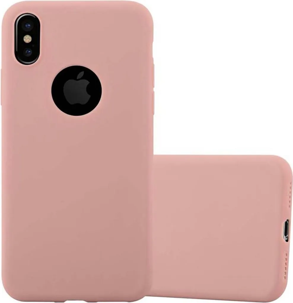 Custodia iPhone XS MAX Rosa Cadorabo - Protezione Bimbi e Cadute