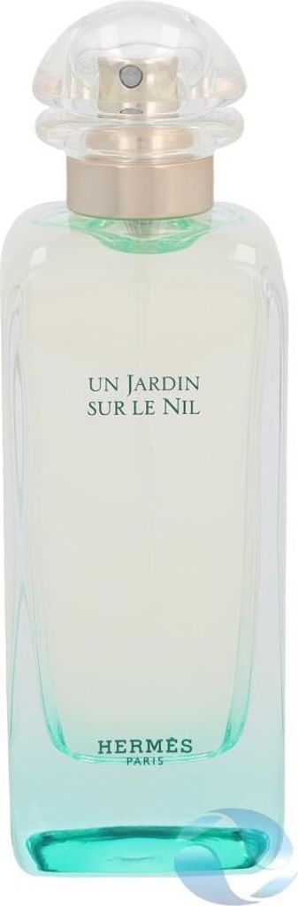 A clear studio shot of a perfume bottle.