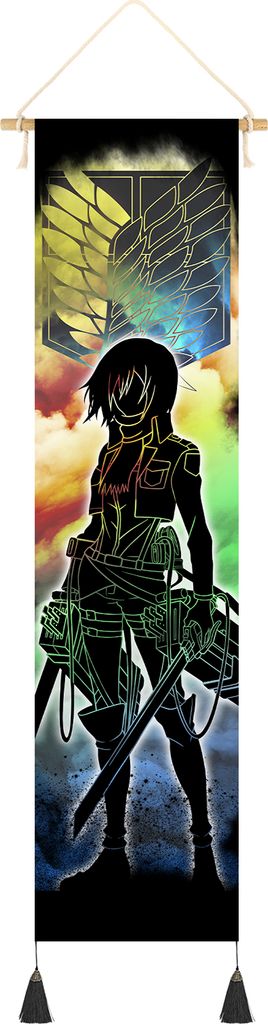 Útok na Titána svitek | Shingeki no Kyojin Kakemono Obrázek produktu 