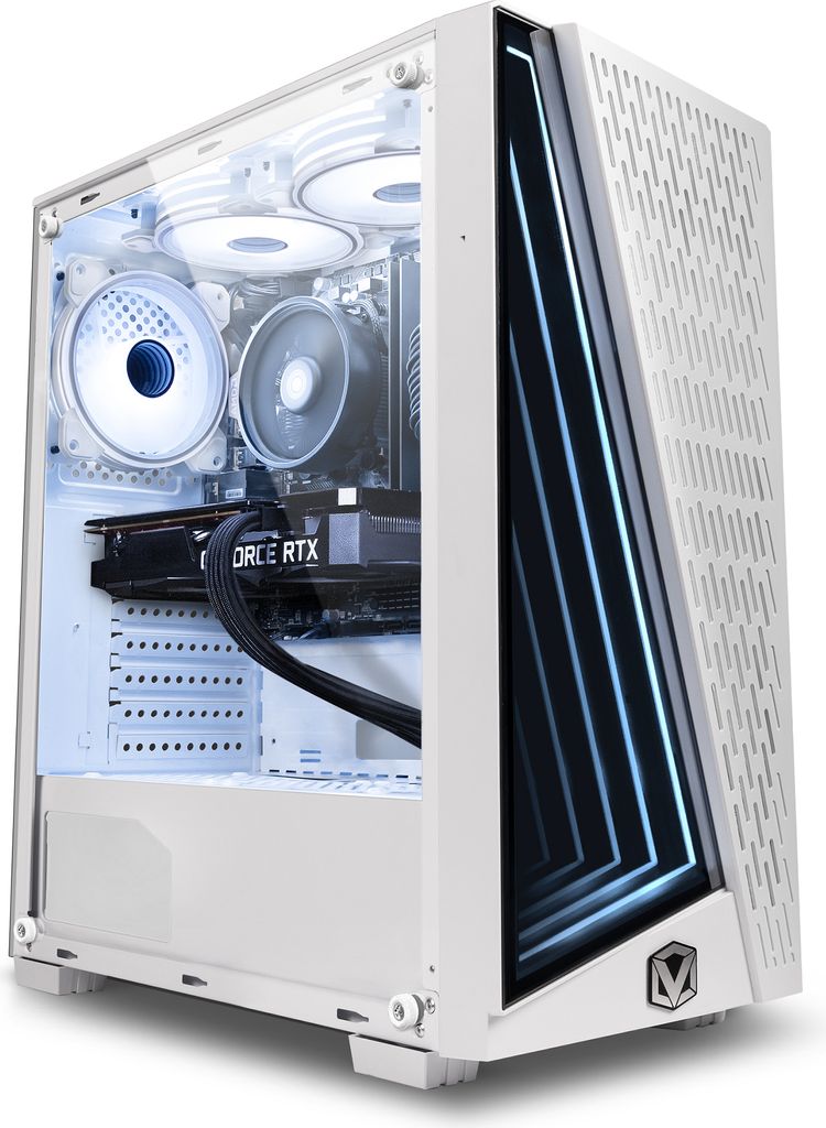 Vibox IV-441 Gaming PC - AMD Ryzen 7 5700X 4,6 GHz - Radeon RX 9070 16 GB - 16 GB RAM - 1 TB NVMe M.2 SSD - Windows 11 - WiFi