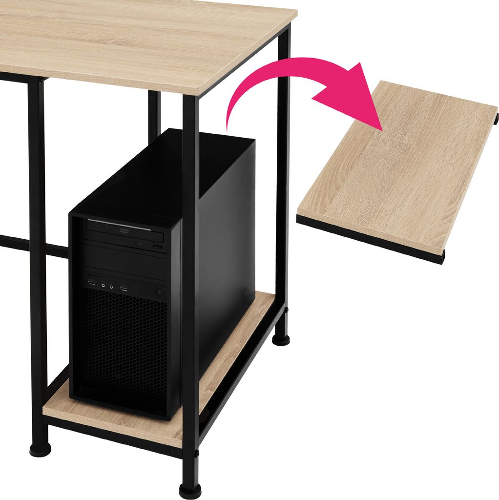 Schreibtisch Hamilton 138 x 138 x 75,5 cm Produktbild 7