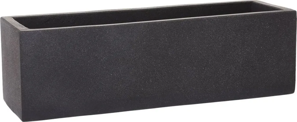 Jardinière en Béton Stable et Durable FLOBO Anthracite Mat 60 cm