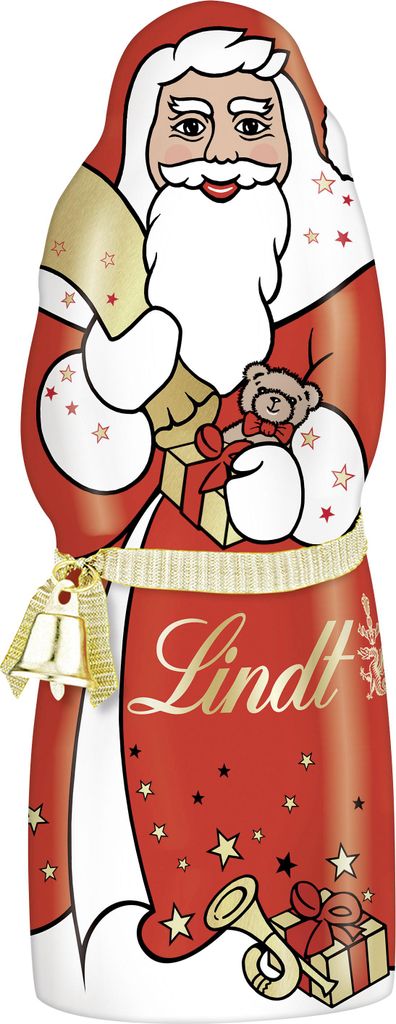 Vollmilchschokolade WEIHNACHTSMANN von Lindt, 125g Produktbild 