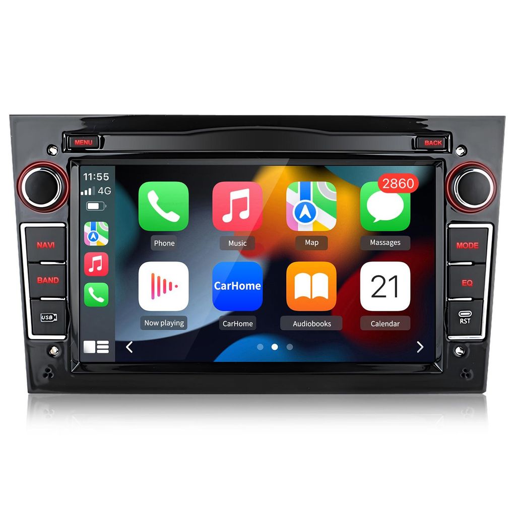 7''Andriod 15 Autoradio Carplay Andriod Auto 64GB Für Opel Astra Corsa Meriva Vectra GPS Navi WIFI Bluetooth FM RDS SWC DSP 2Din 4Kern USB Mirror ...