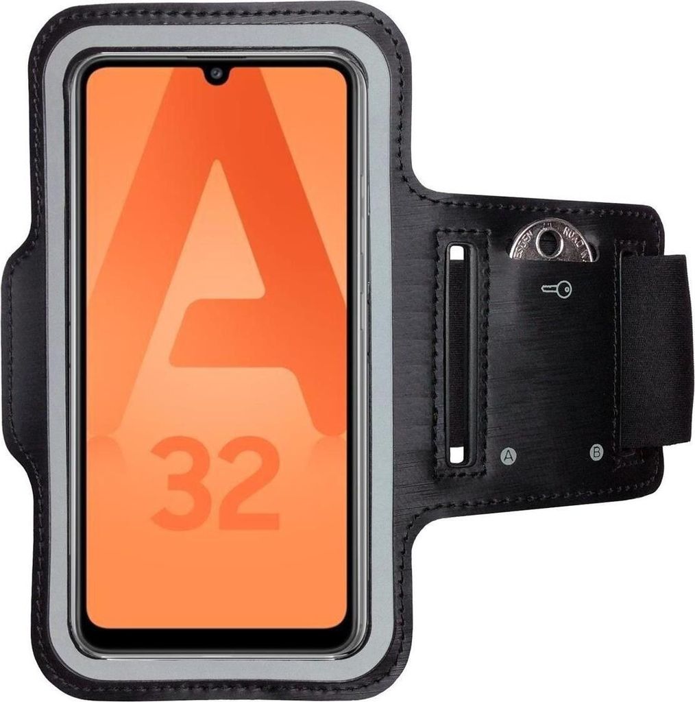 Sportarmband für Samsung Galaxy A32 4G Handy Fitness Hülle Armband Laufhülle