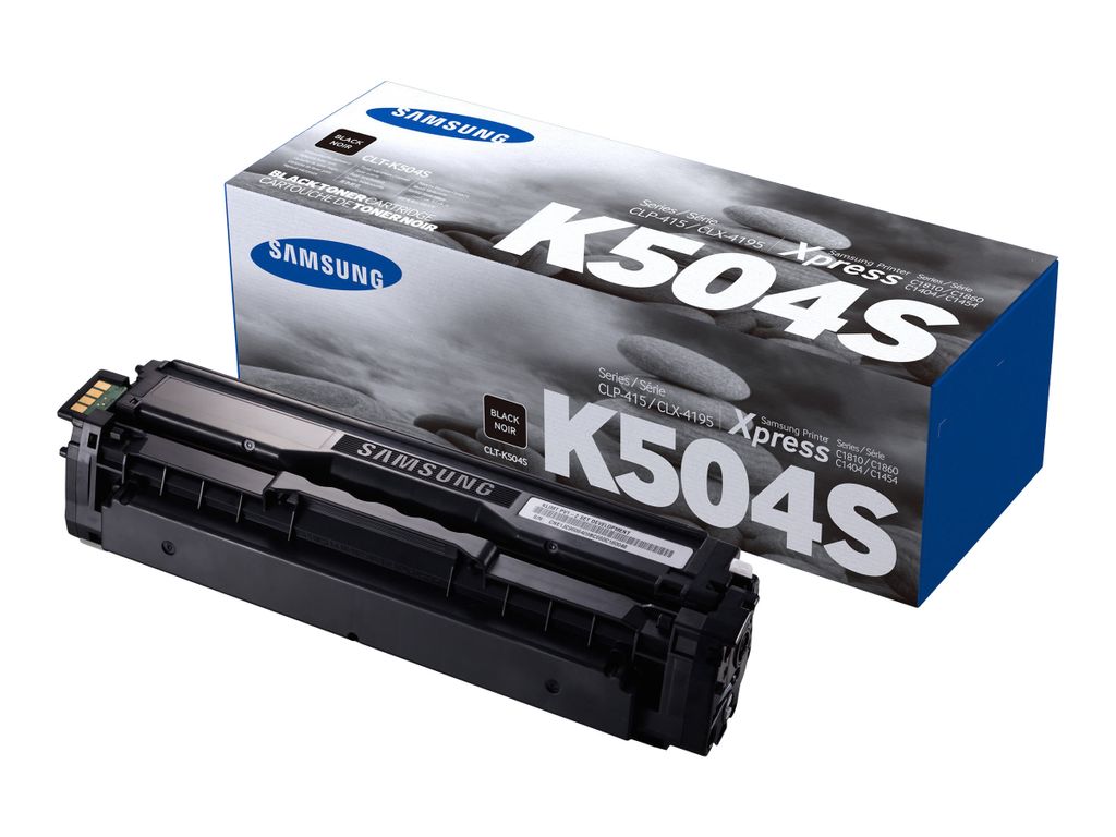 Samsung Oryginalny czarny toner CLT-K504S, 2500 stron(y), Zdjęcie produktu 