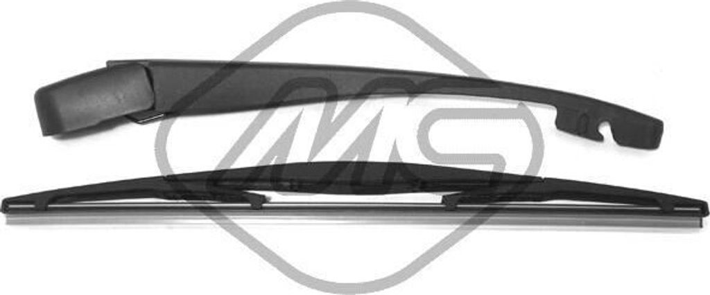 Metalcaucho Heckscheibenwischer + Arm Hinten für NISSAN X-TRAIL (T31) 350mm