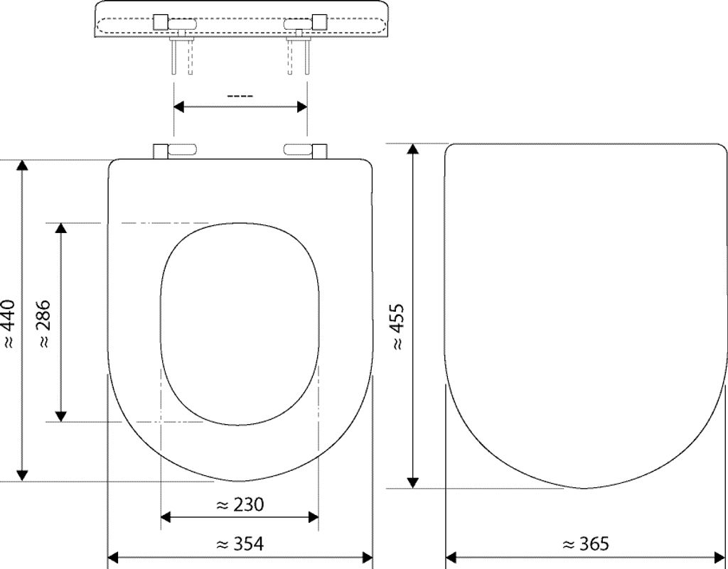 Keramag WC Sitz passt nur zu Renova Nr.1 WC weiß(alpin) Produktbild 13