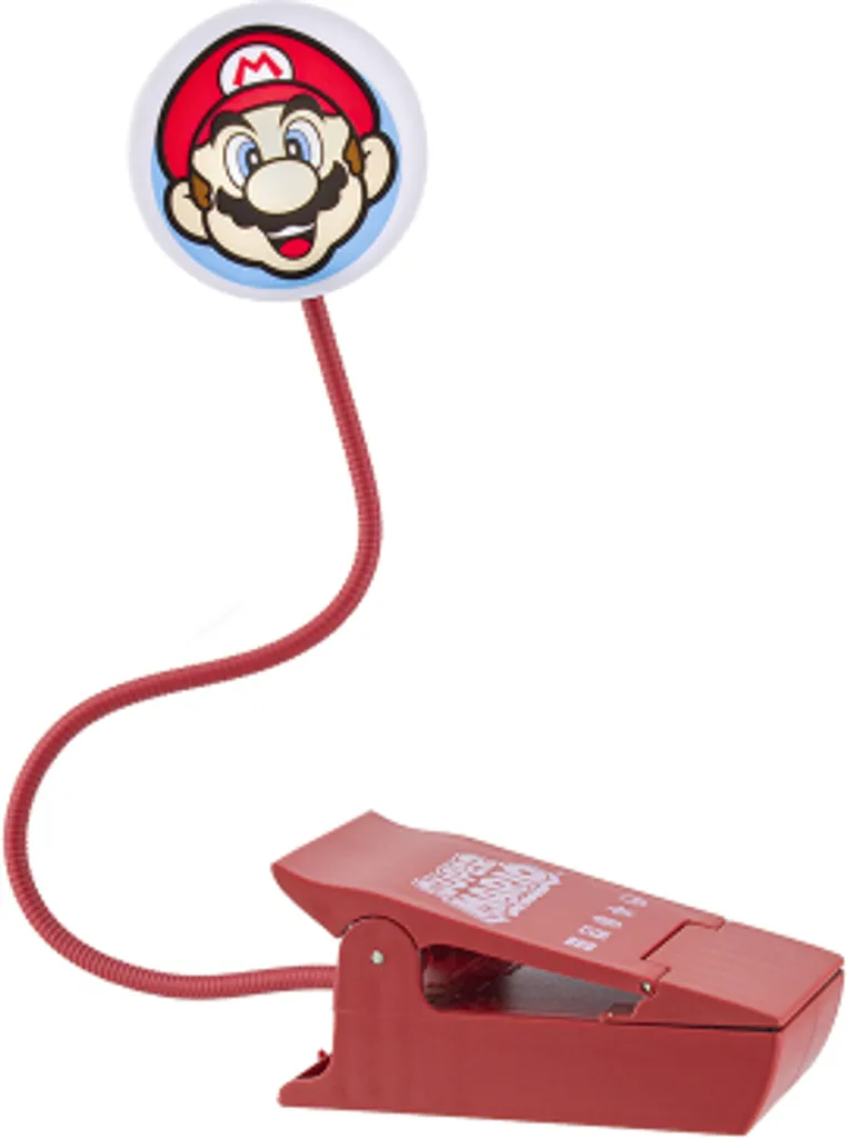 Luce Notturna Super Mario con Pinza - Idea Regalo Bambini Nintendo