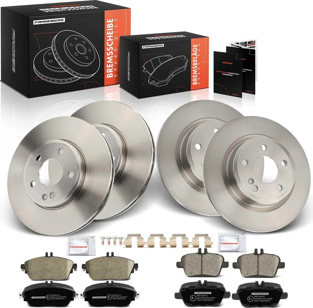 Supprimer les Bruits de Frein Mercedes avec ce Kit Disques et Plaquettes
