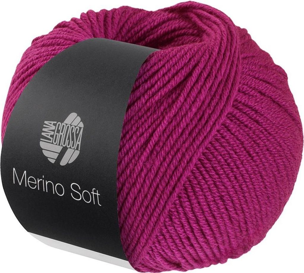 Lana Grossa - Merino Soft 0004 fuchsia Produktbild 