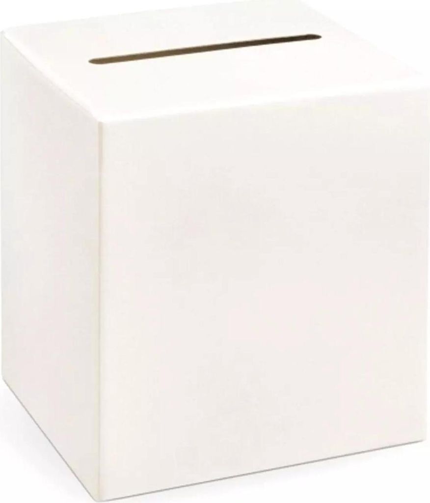 Briefumschlagbox, creme, 24x24x24cm