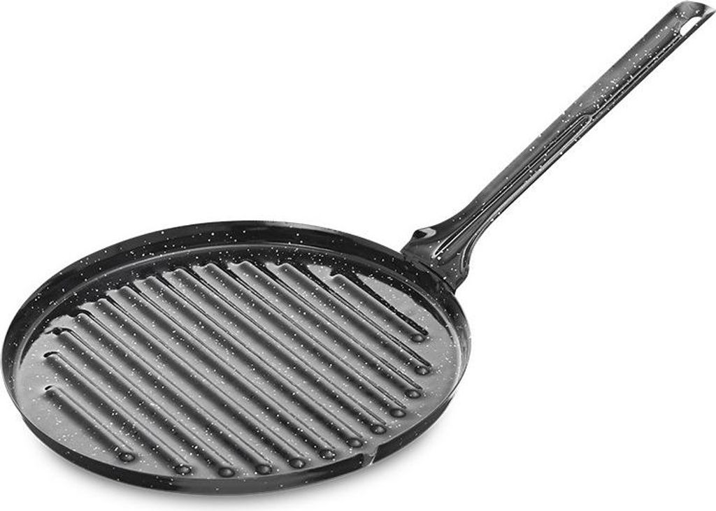 Poêle Rôti Ronde émaillée Cuisson Uniforme, Facile Image du produit 