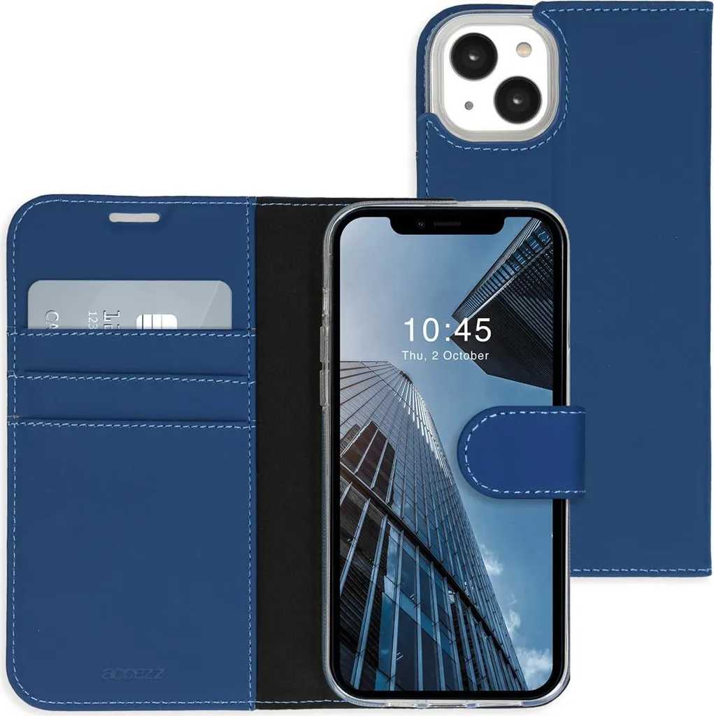 Custodia iPhone 14 Plus Accezz Wallet TPU Blu - Protezione Totale