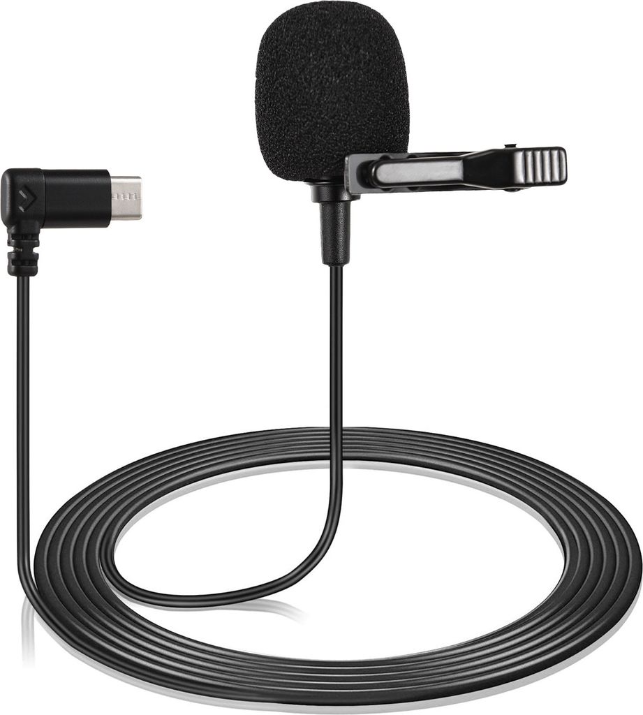 SJCAM Sportkamera-Ansteckmikrofon, Ansteckmikrofon, Plug-and-Play, 360¡ã-Rundum-Pickup, Rauschunterdrueckung, externes Mikrofon als Ersatz fuer d...