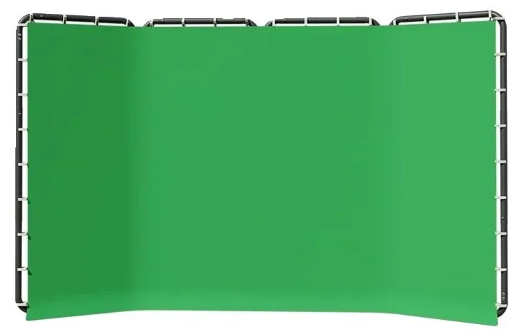 Cadre de fond vert 240x400 cm pliable pour support appareil photo