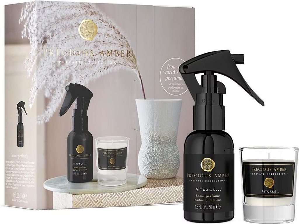 Rituals Precious Amber Mini Set – Duftspray & Kerze 50ml/25g