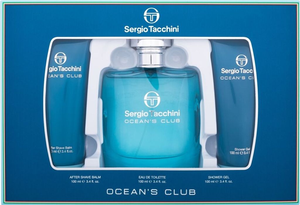 Sergio Tacchini Ocean's Club EDT 100 ml + ASB 100 ml + SG Obrázok produktu 
