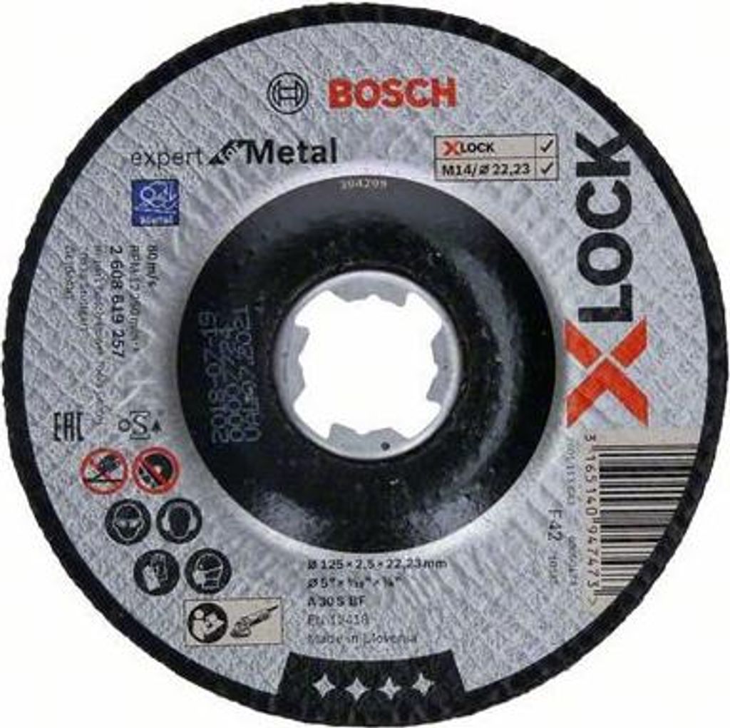 BOSCH 2608619262 BOSCH Trennscheibe X-LOCK Standard for Image du produit 
