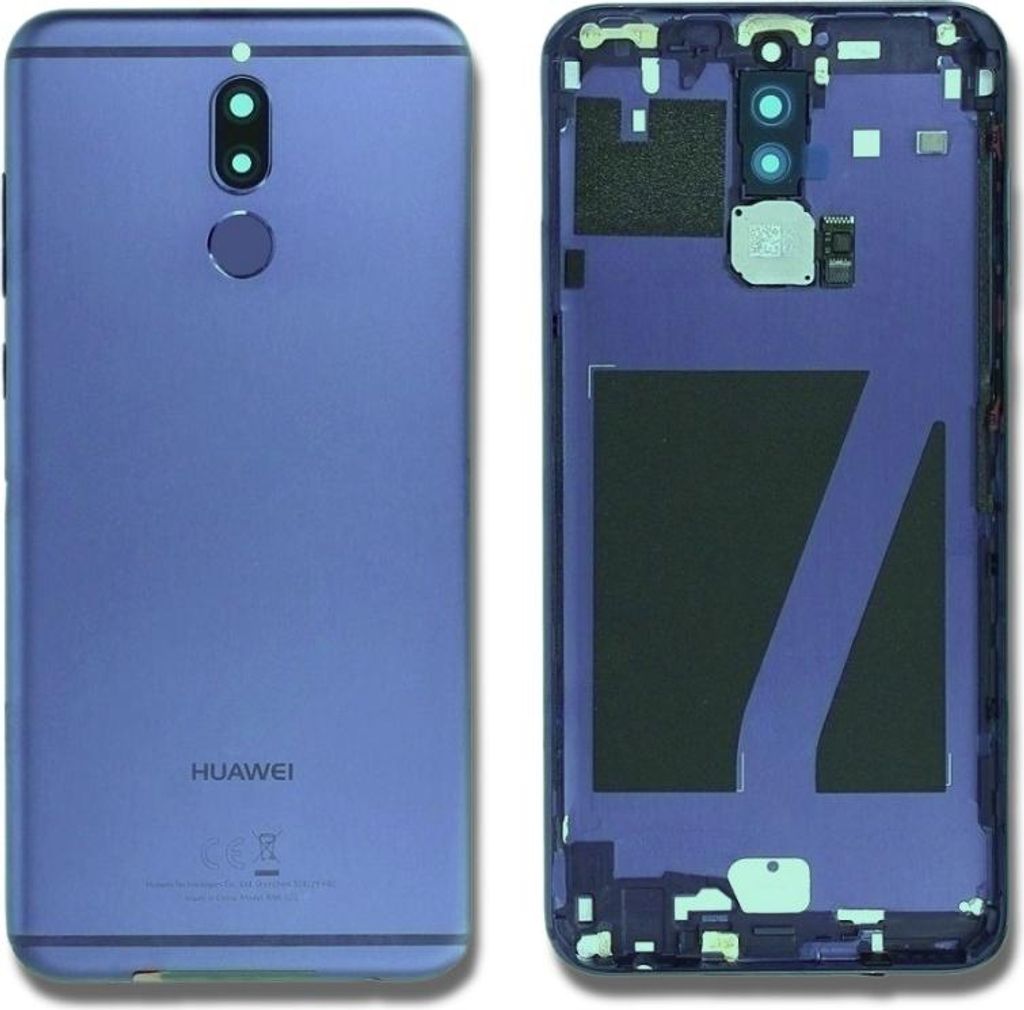 Original Huawei Mate 10 Lite RNE-L01 Akkudeckel mit Linse/Sensor Aurora Blue Neu
