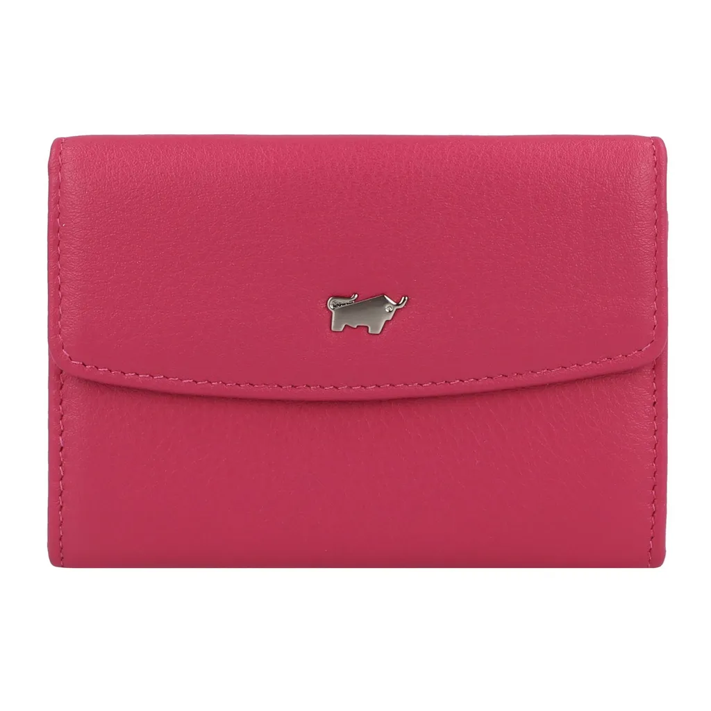 Braun Büffel Joy Mini Zip Wallet Viola - Test e Specifiche Pelle RFID - 6