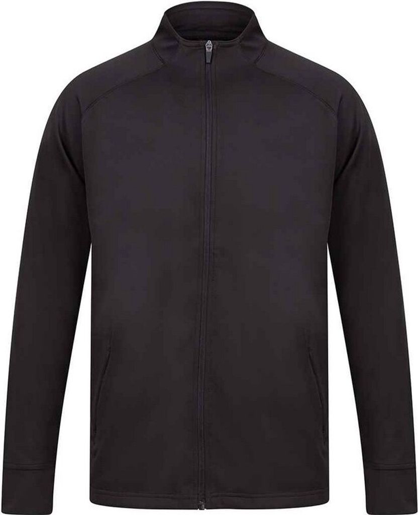 Finden & Hales - Trainingsjacke für Herren RW10102 (4XL) (Schwarz)