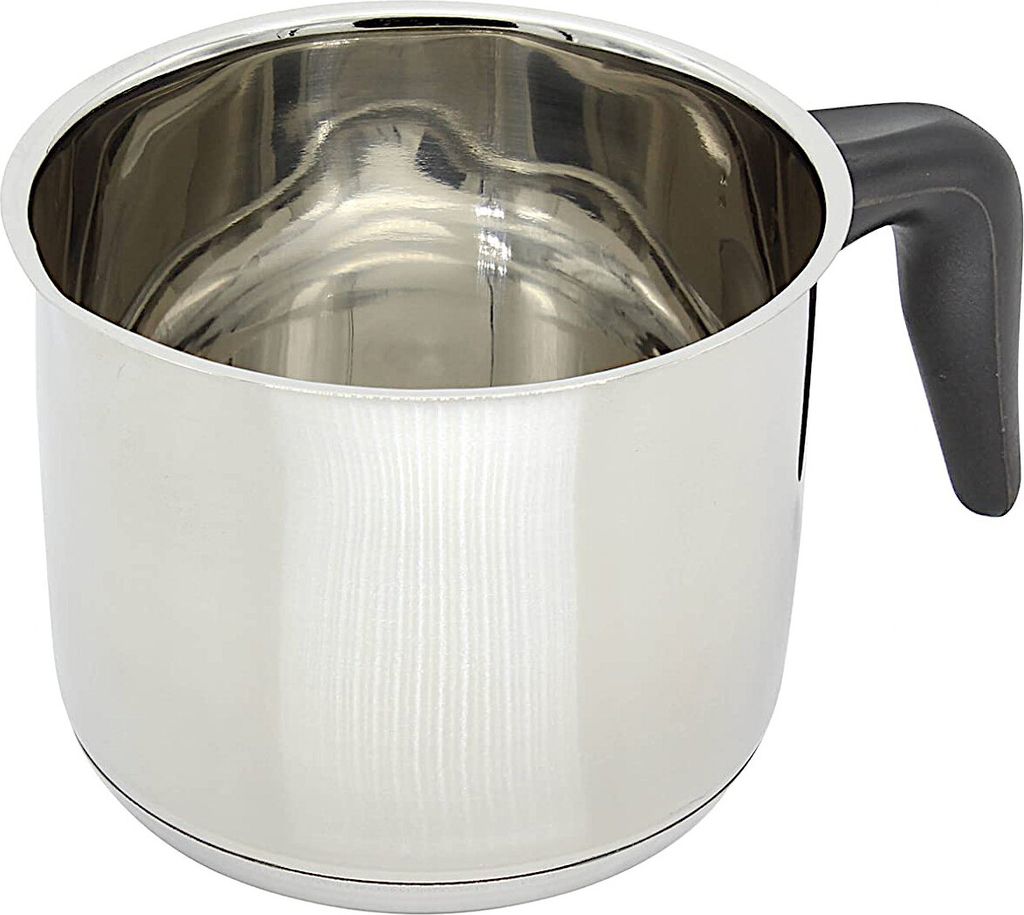 Karl Krüger 2112 Milchtopf mit Ausguss aus Edelstahl 12 cm, Produktbild 