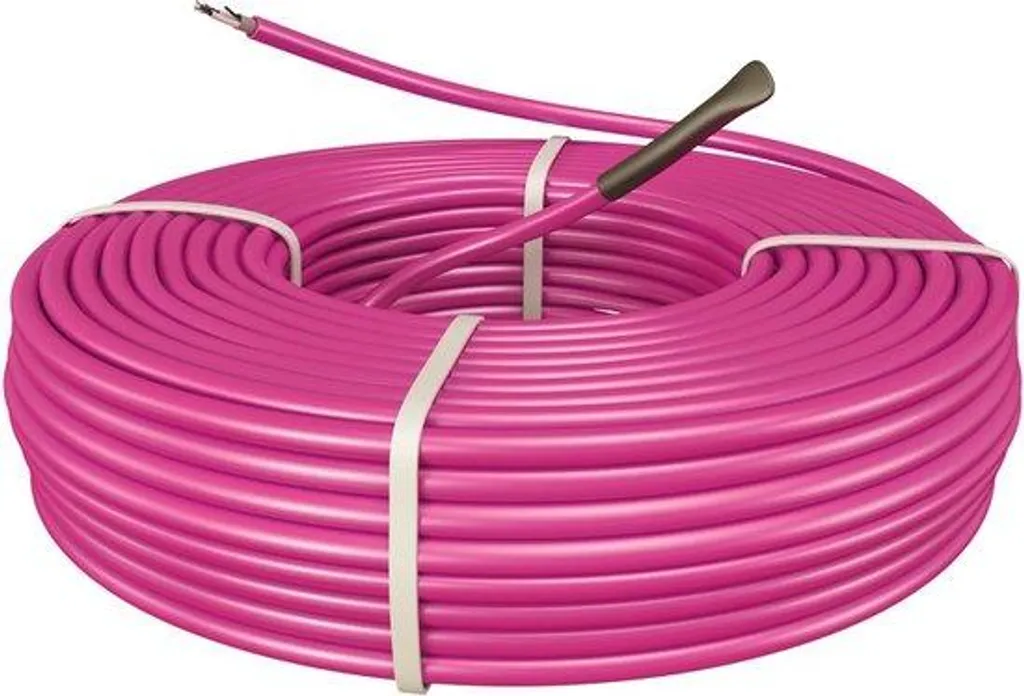 Câble de chauffage au sol 7 mm 800W, couronne de 80 m haute résistance