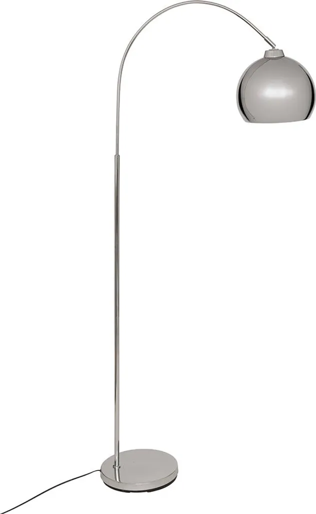 Luminaire Argenté Solal Eazy Living - Lampadaire en Métal Style Design