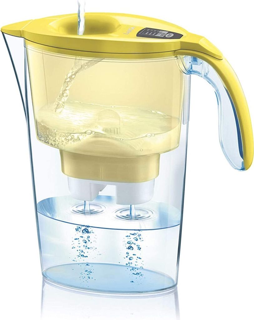 Laica J431H, Pitcher-Wasserfilter, 2,3 l, Transparent, Gelb Produktbild 