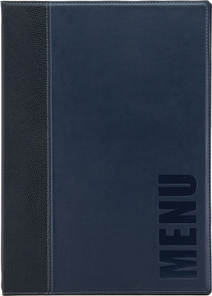 Securit Speisekarten-Mappe TRENDY DIN A4 blau