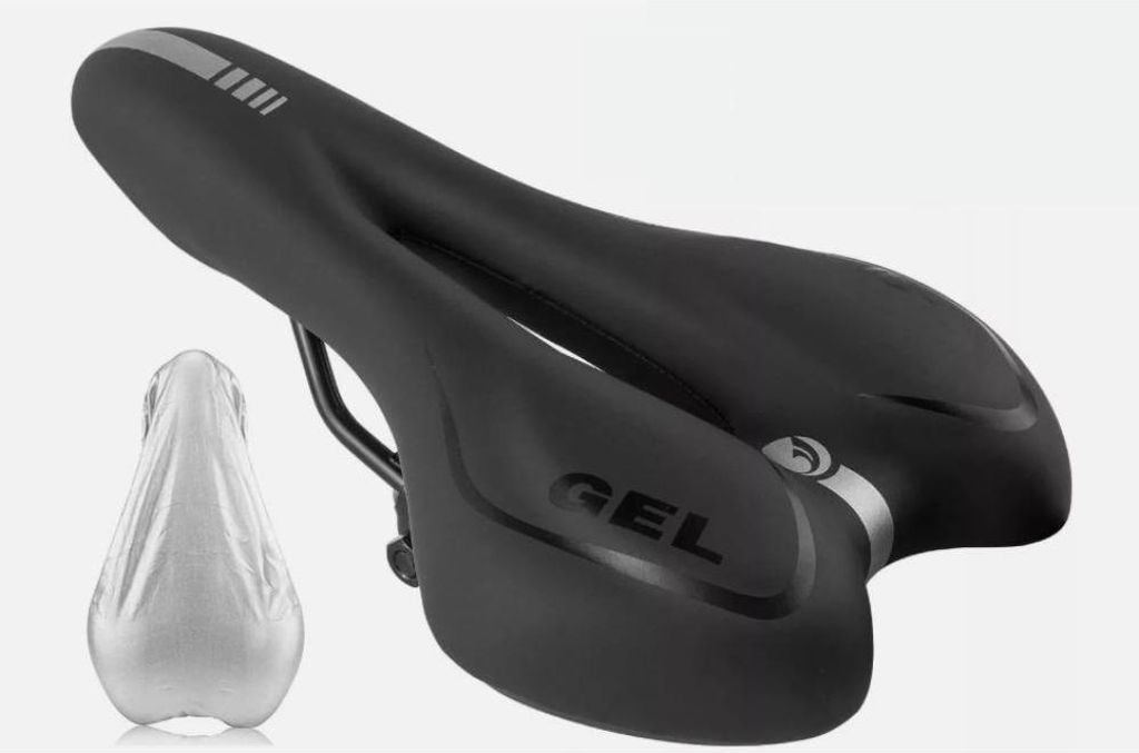 Fahrradsattel Gel Ergonomischer Fahrradsattel Wasserdichter Sitz für MTB Trekking