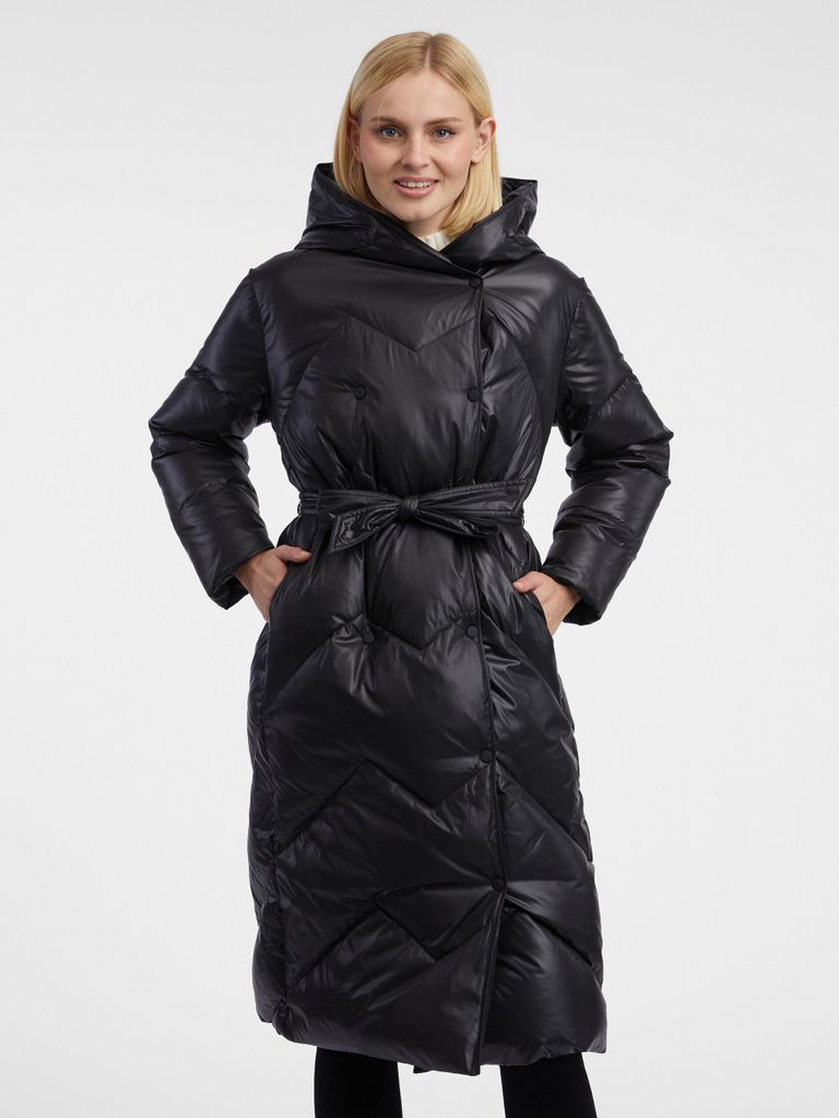 Orsay Schwarzer Damen Daunenmantel 815032660000__M