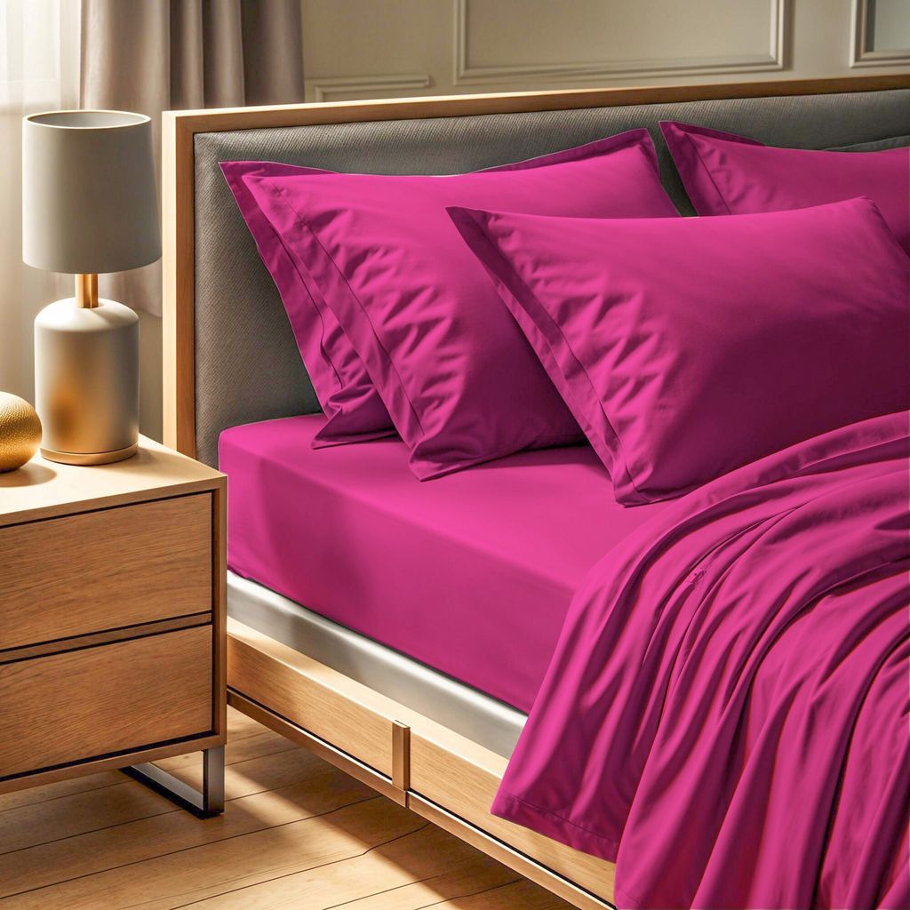 L'Essentiel Linge de Maison, Tonne Rosse - 34, Ranforce Einzel-Spannbettlaken (DE), 100 % BAUMWOLLE RANFORCE, Staubige Rose, 100 x 200+30 cm