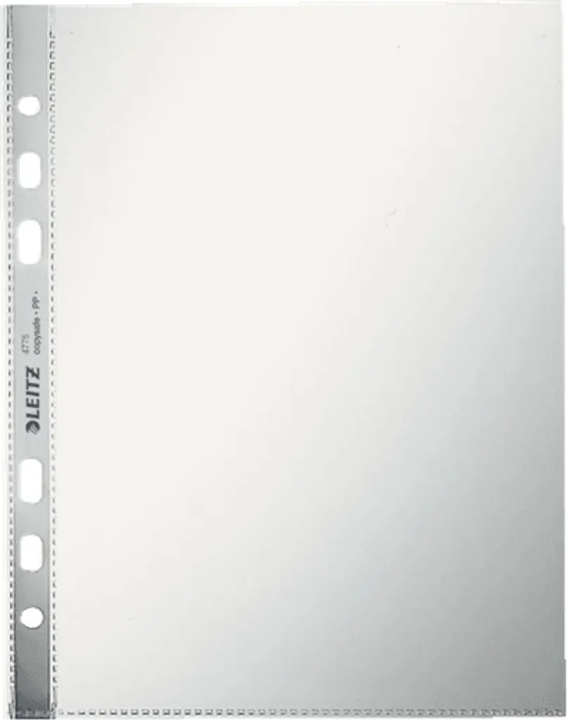 Offerta 100 Buste A5 Leitz 4775 - Trasparenza Totale 0,08mm Ultra Resistenti