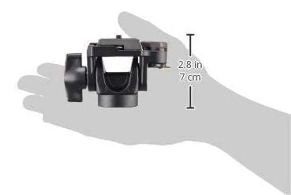 Solution cadrage portrait Manfrotto 234RC : rotule monopode rapide RC2 - 2