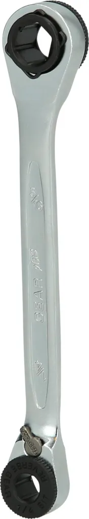 Clé polygonale 503.4679 KS Tools GEAR+ 1/4 et 5/16 en acier de haute qualité
