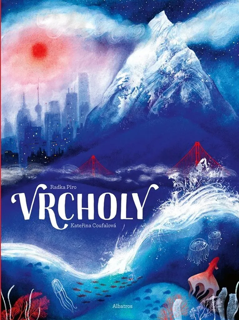 Vrcholy de Radka Píro : Livre d'art sur les sommets avec illustrations