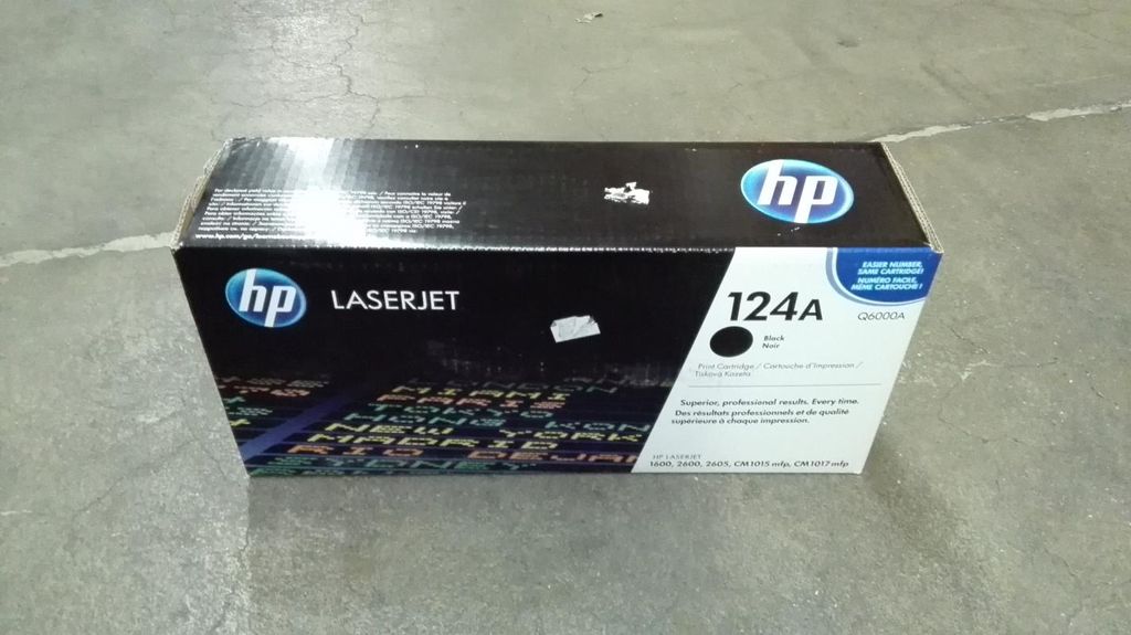 HP 124A Schwarz Original LaserJet Tonerkartusche, 2500 Produktbild 