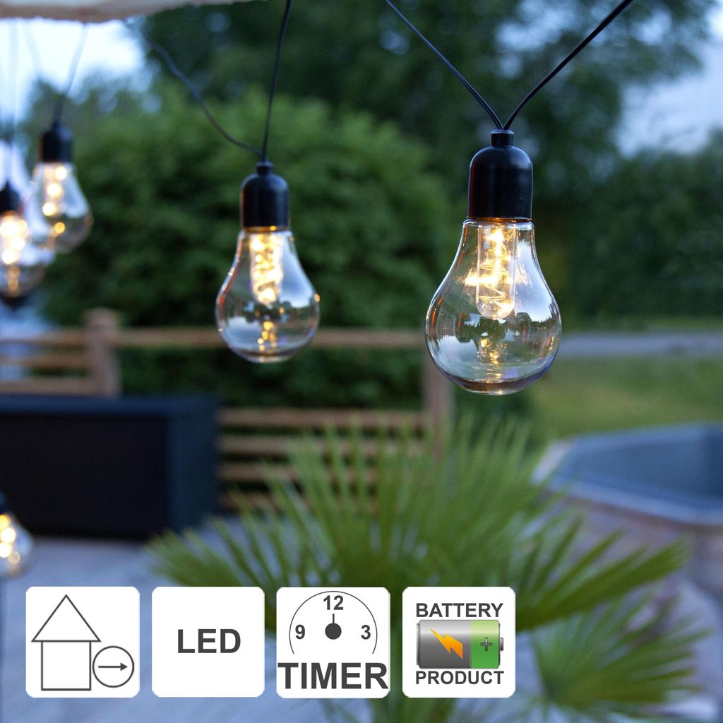 LED rozprávkové svetlá "Glow", 10 kusov, po 3 LED diódy, Obrázok produktu 7