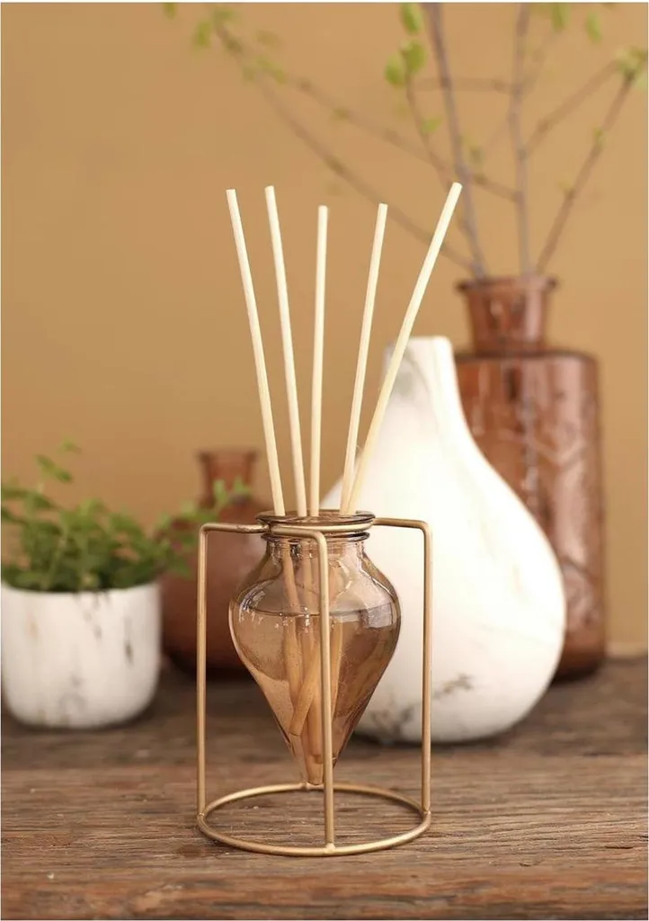 Diffuseur de parfum d'ambiance Brise Ambre Idées 4 Saisons ø8,5xh22cm - 2