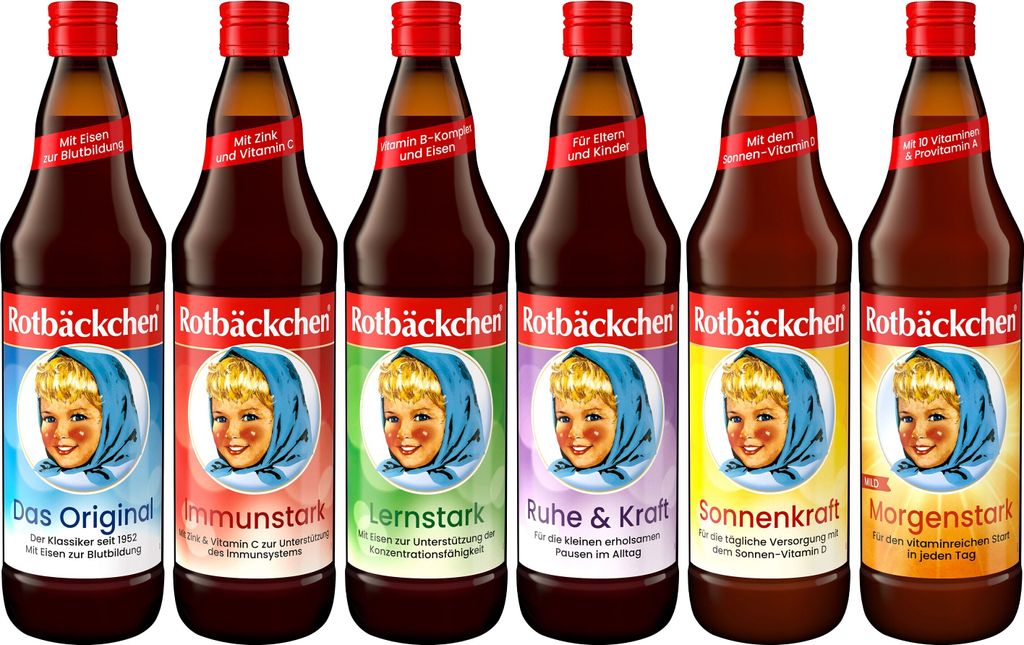 Rotbäckchen Lieblingssäfte 6er Pack (6 x 700 ml)